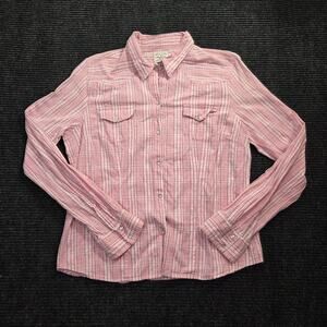 Vintage Wester Pink Aeropostale Flannel 100% Cotton XL